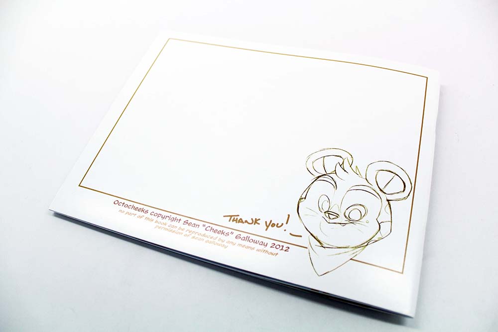 Sketch Book Cover Comic