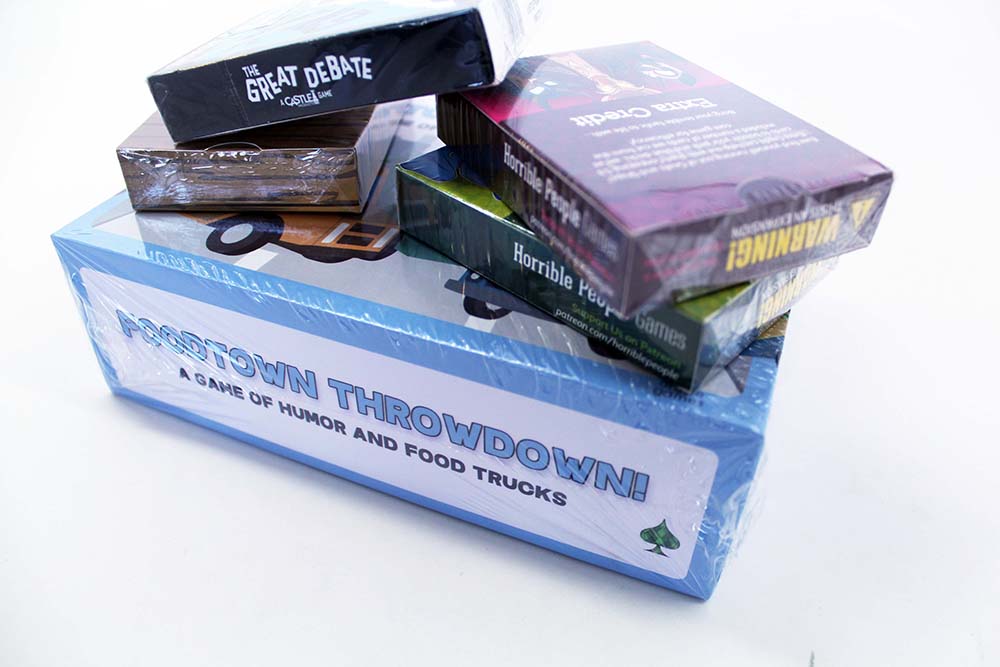 Shrink Wrapped Game Boxes Shrink- Wrapping
